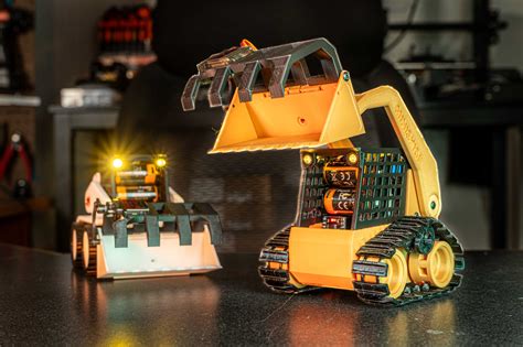 3d printed skid steer|3d printed skidster v3.0.